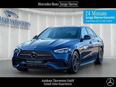 Gebraucht Mercedes C200 AMG 204 PS (150 kW) 2023 Sodalithblau Limousine