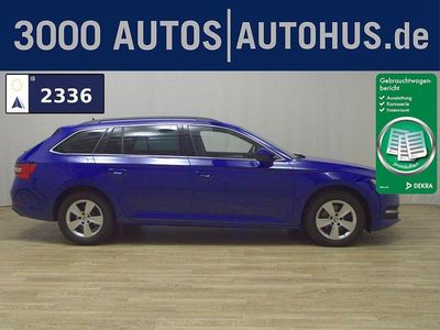 Gebraucht Skoda Superb Ambition 150 PS (110 kW) 2022 Blau Kombi