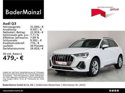 gebraucht Audi Q3 S line 40 TDI quattro S tronic