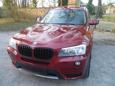 Gebraucht BMW X3 Sport Line 313 PS (230 kW) 2012 Rot SUV