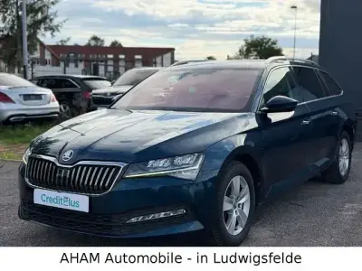 Gebraucht Skoda Superb Ambition 150 PS (110 kW) 2023 Blau Kombi