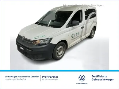 Gebraucht VW Caddy Basis 75 PS (55 kW) 2022 Weiß Van / Kleinbus