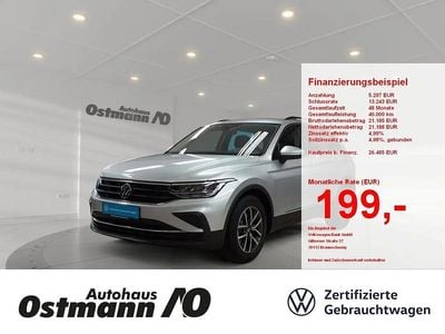 Gebraucht VW Tiguan Life 150 PS (110 kW) 2022 Silber SUV