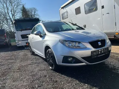 Gebraucht Seat Ibiza Stylance 75 PS (55 kW) 2011 Silber Kleinwagen