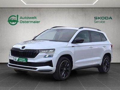 Gebraucht Skoda Karoq SportLine 150 PS (110 kW) 2023 Weiß SUV