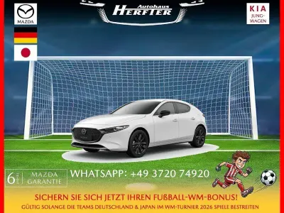 Neu Mazda 3 Homura-Line 140 PS (102 kW) 2026 Weiß Limousine