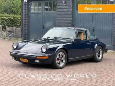 Gebraucht Porsche 911 Carrera Cabriolet 1985 Blau Cabrio