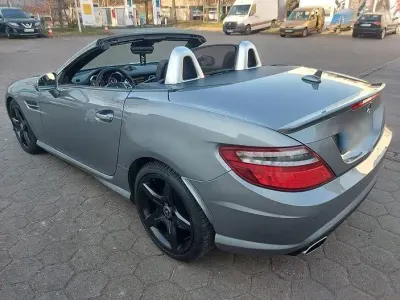 Gebraucht Mercedes SLK200 AMG line 184 PS (135 kW) 2011 Grau Cabrio