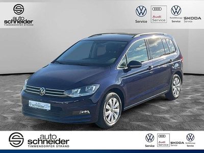 Gebraucht VW Touran Comfortline 150 PS (110 kW) 2022 Blau Van / Kleinbus