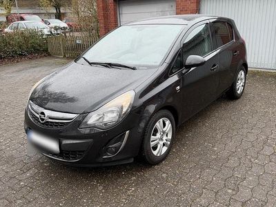 Gebraucht Opel Corsa 86 PS (63 kW) 2014 Schwarz Kleinwagen