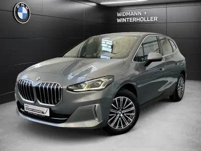 Gebraucht BMW 218 Active Tourer Luxury Line 136 PS (100 kW) 2023 Grau Van / Kleinbus