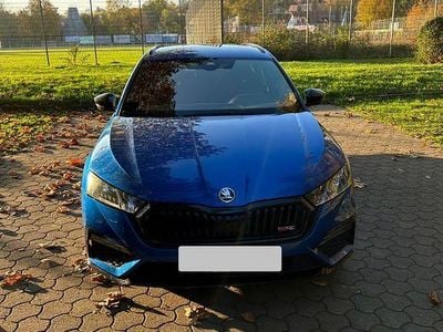 Gebraucht Skoda Octavia First Edition 245 PS (180 kW) 2020 Blau Kombi