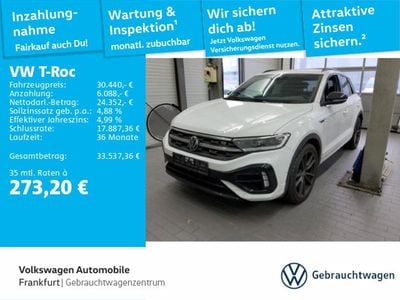 Gebraucht VW T-Roc R 300 PS (220 kW) 2022 Weiß SUV
