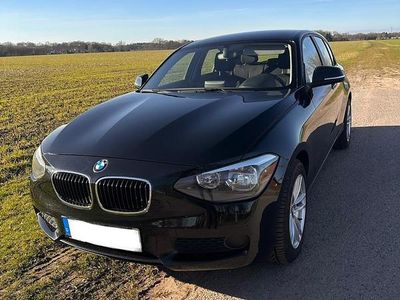 Gebraucht BMW 116 Sport Line 136 PS (100 kW) 2012 Schwarz Kleinwagen