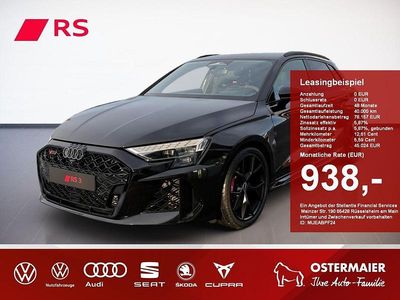 Neu Audi RS3 Ambiente 400 PS (294 kW) 2025 Mythosschwarz metallic Limousine
