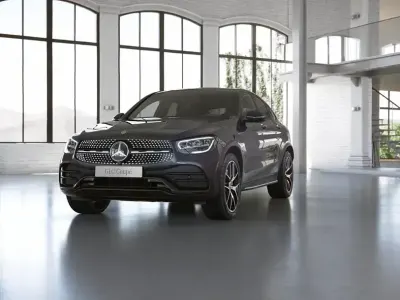 Gebraucht Mercedes GLC400d AMG 330 PS (242 kW) 2021 Grau graphitgrau (metallic) Coupé