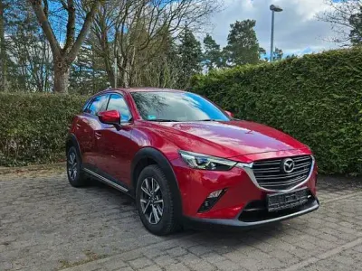 Brugt Mazda CX-3 Sports-Line 121 HK (88 kW) 2018 Rød SUV