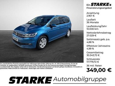 Usata VW Touran Highline 150 CV (110 kW) 2020 Nero Monovolume