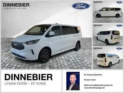 Brugt Ford Tourneo Custom Titanium 136 HK (100 kW) 2025 Hvid Van