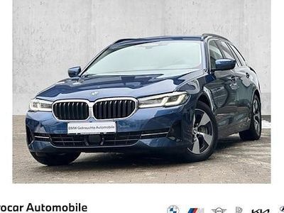 Blau Gebraucht 2022 BMW 530 Sport Line Kombi | 32.390 € (Superpreis)
