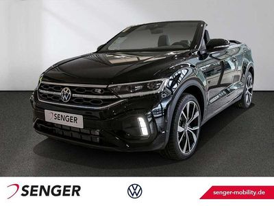 Neu VW T-Roc Cabriolet R-line 150 PS (110 kW) 2025 Deep black perleffekt Cabrio
