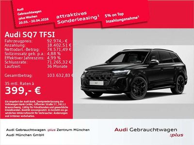 Gebraucht Audi SQ7 Sport 507 PS (372 kW) 2024 Mythosschwarz metallic SUV