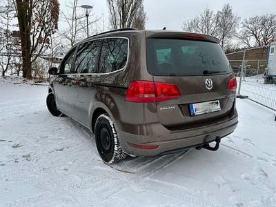Gebraucht VW Sharan 140 PS (102 kW) 2013 Blau Van / Kleinbus