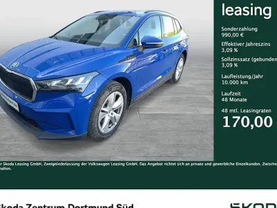 Second-hand Skoda Enyaq iV Loft 108 kW (148 CP) 2023 Albastru SUV
