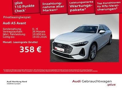 Gebraucht Audi A5 Sport 150 PS (110 kW) 2025 2y gletscherweiß metallic Kombi