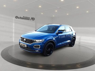Gebraucht VW T-Roc Sport 150 PS (110 kW) 2021 Ravennablau metallic SUV