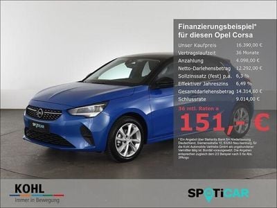 Blau Gebraucht 2023 Opel Corsa Elegance Kleinwagen | 16.390 € (Fairer Preis)