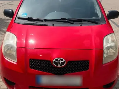 Gebraucht Toyota Yaris 2008 Rot Kleinwagen