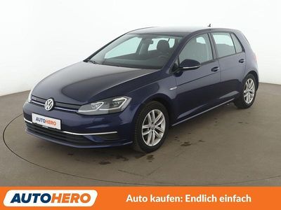 Usata VW Golf VII Comfortline 131 CV (96 kW) 2019 Blu Berlina
