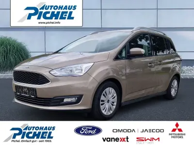 Gebraucht Ford Grand C-Max Cool & Connect 125 PS (91 kW) 2019 Silber(metallic) Van / Kleinbus
