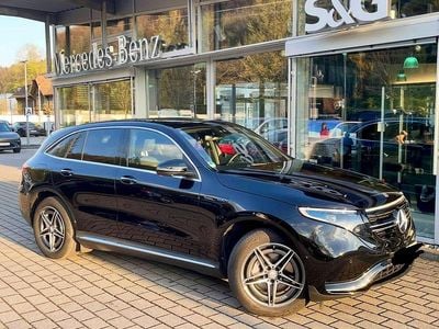 Schwarz Gebraucht 2022 Mercedes EQC400 AMG line SUV | 39.700 € (Fairer Preis)