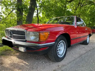 Gebraucht Mercedes SL280 185 PS (136 kW) 1983 Rot Cabrio