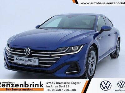 Blau Gebraucht 2022 VW Arteon R-line Limousine | 31.990 € (Etwas zu teuer)