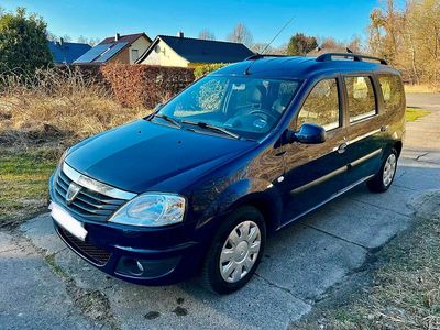 Gebraucht Dacia Logan MCV 105 PS (77 kW) 2012 Blau Kombi