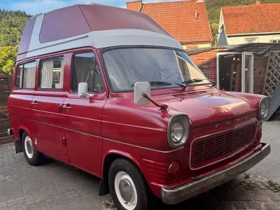 Gebraucht Ford Transit 65 PS (47 kW) 1976 Rot Van