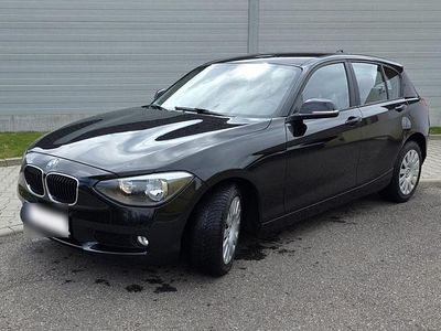 Gebraucht BMW 116 136 PS (100 kW) 2012 Schwarz Kleinwagen