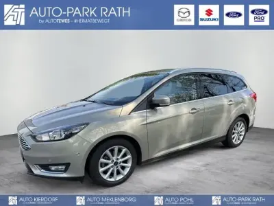 Brugt Ford Focus Titanium 125 HK (91 kW) 2017 Grå Stationcar