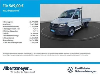 Usata VW Crafter 103 CV (75 kW) 2022 Bianco Furgone