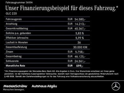 Gebraucht Mercedes GLC220 AMG 197 PS (144 kW) 2025 Lack graphitgrau (metallic) SUV