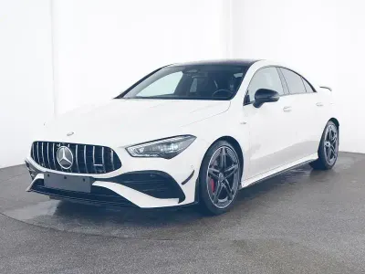 Używany Mercedes CLA35 AMG AMG 306 KM (225 kW) 2024 Biały Coupe