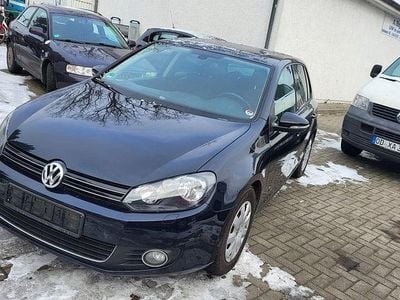 Gebraucht VW Golf VI Style 105 PS (77 kW) 2011 Blau Kleinwagen