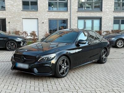 Schwarz Gebraucht 2015 Mercedes C450 AMG AMG Limousine | 20.950 € (Fairer Preis)