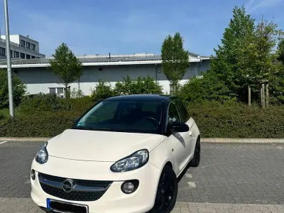 Gebraucht Opel Adam Glam 101 PS (74 kW) 2017 Weiß Kleinwagen