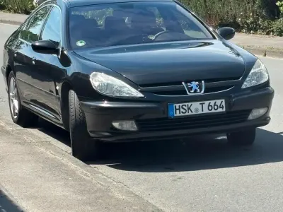Gebraucht Peugeot 607 2001 Schwarz Limousine
