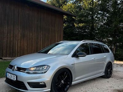 gebraucht VW Golf VII 2.0 TDI R-Line,DSG,AHK,ACC,Xenon