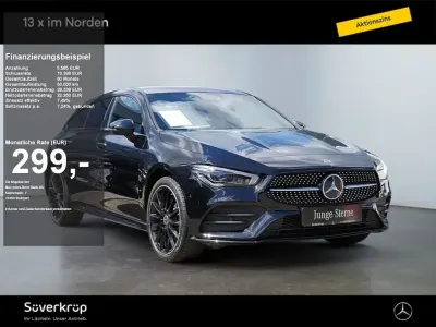 Gebraucht Mercedes CLA250 Shooting Brake AMG 160 PS (117 kW) 2022 Schwarzlack kosmosschwarz (metallic) Kombi